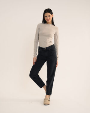 Jeansy Reda czarne - bawełna z recyklingu